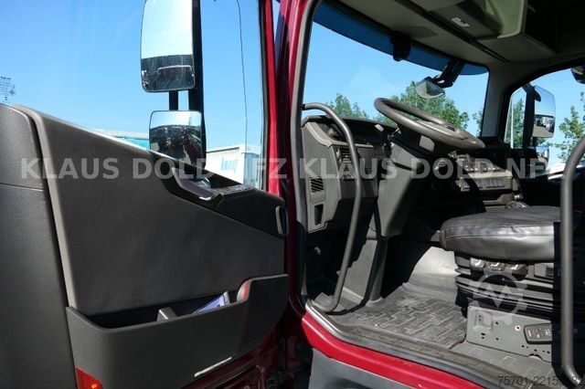 Flatbed truck with tarp VOLVO FH 420 Pritsche Plane Bordwände Vollluft Euro 6