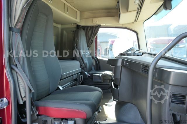 Flatbed truck with tarp VOLVO FH 420 Pritsche Plane Bordwände Vollluft Euro 6