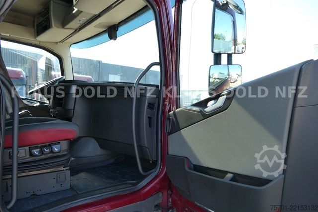 Flatbed truck with tarp VOLVO FH 420 Pritsche Plane Bordwände Vollluft Euro 6