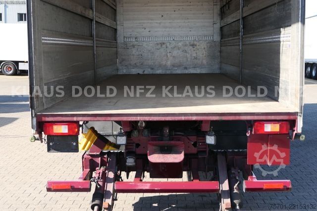 Flatbed truck with tarp VOLVO FH 420 Pritsche Plane Bordwände Vollluft Euro 6