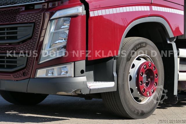 Flatbed truck with tarp VOLVO FH 420 Pritsche Plane Bordwände Vollluft Euro 6