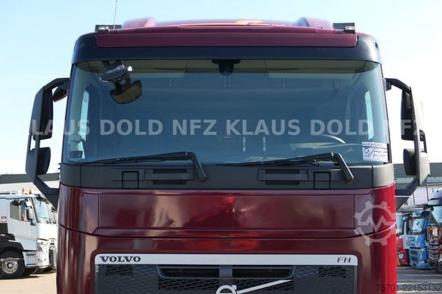 Flatbed truck with tarp VOLVO FH 420 Pritsche Plane Bordwände Vollluft Euro 6