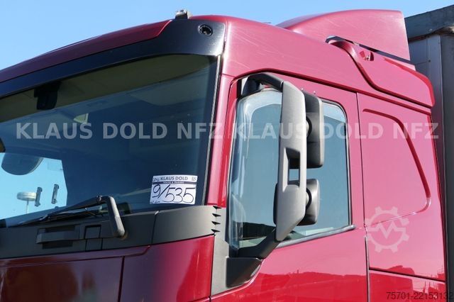 Flatbed truck with tarp VOLVO FH 420 Pritsche Plane Bordwände Vollluft Euro 6