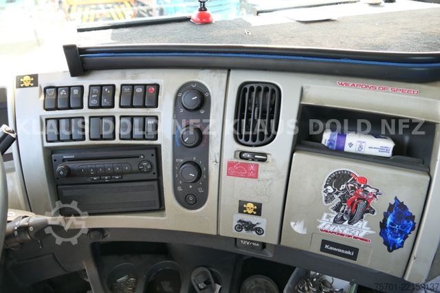 Roll-off tipper truck RENAULT Premium Abrollkipper Lift-/Lenkachse Euro 5