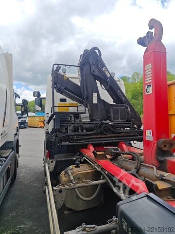 Roll-off tipper truck SCANIA G440 , HIAB Kran