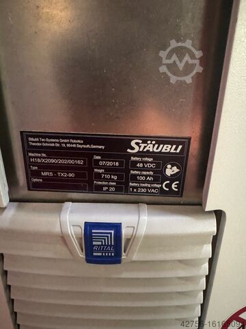 Mobiles Robotersystem Stäubli MRS-TX2-90