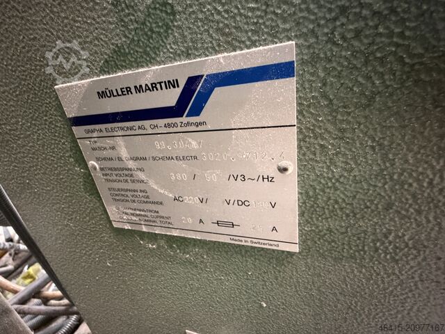 Book binding machine Muller Martini Pony