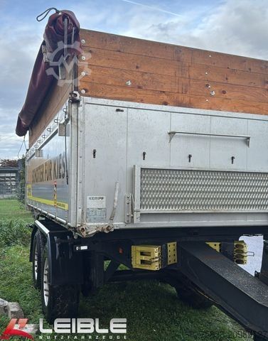 Three-way tipper trailer KEMPF THKD18*Alu Bordwände*Alcoa Alu*SAF Achsen