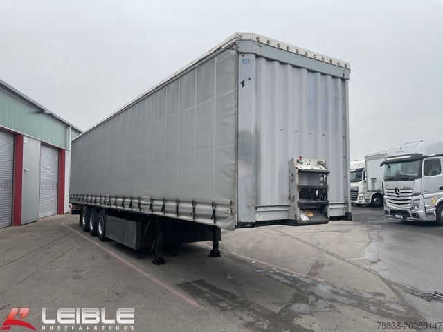 Open semitrailer with tarp KRONE SD*Standard Tautliner*Liftachse*SAF-Achsen*