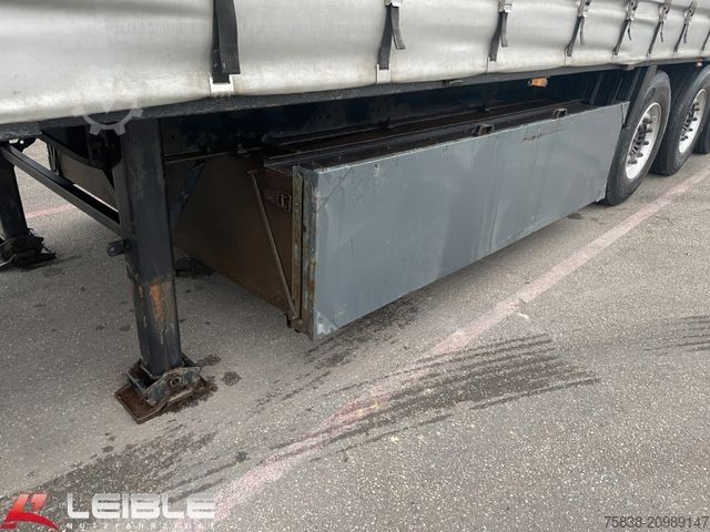 Open semitrailer with tarp KRONE SD*Standard Tautliner*Liftachse*SAF-Achsen*
