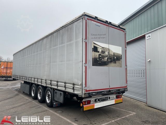 Open semitrailer with tarp KRONE SD*Standard Tautliner*Liftachse*SAF-Achsen*