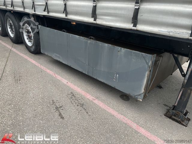 Open semitrailer with tarp KRONE SD*Standard Tautliner*Liftachse*SAF-Achsen*