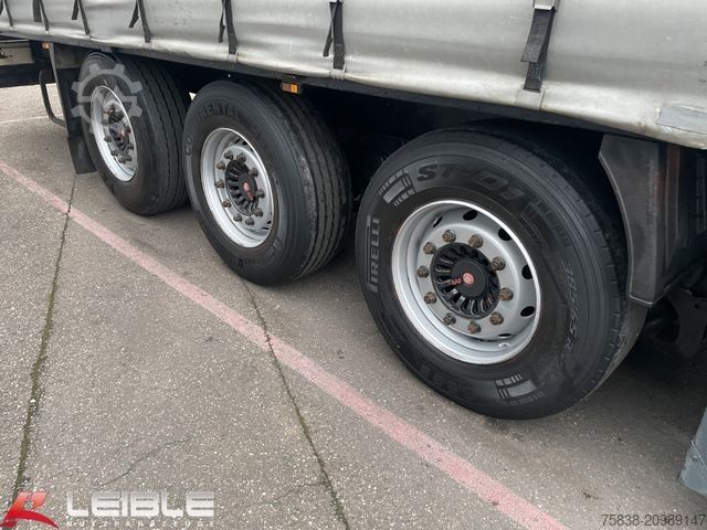 Open semitrailer with tarp KRONE SD*Standard Tautliner*Liftachse*SAF-Achsen*