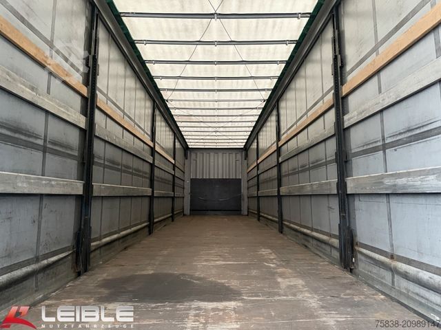 Open semitrailer with tarp KRONE SD*Standard Tautliner*Liftachse*SAF-Achsen*