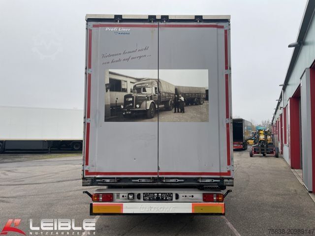 Open semitrailer with tarp KRONE SD*Standard Tautliner*Liftachse*SAF-Achsen*
