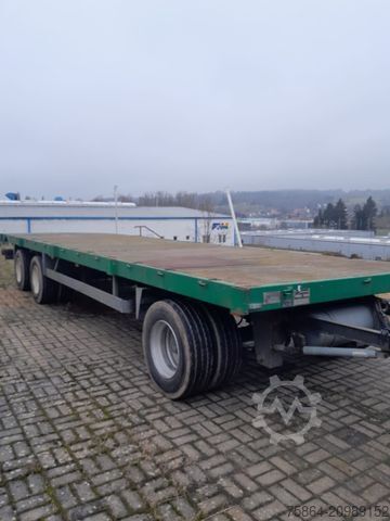 Trailer with working platform Wille , ANP 30 ,ausziehbar !