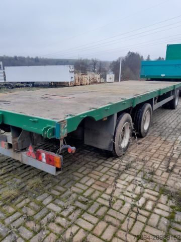 Trailer with working platform Wille , ANP 30 ,ausziehbar !
