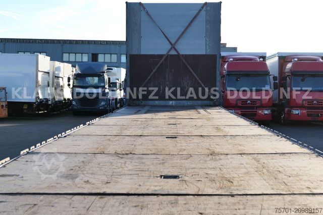 Working platform semitrailer FLIEGL SDS 350 Platto Liftachse SAF-Achsen