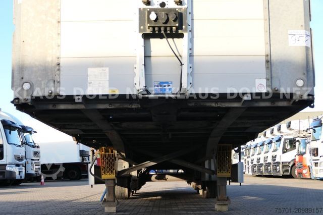 Working platform semitrailer FLIEGL SDS 350 Platto Liftachse SAF-Achsen