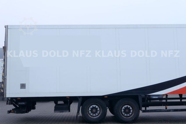 Box semitrailer SCHMITZ CARGOBULL SKO 18 Koffer Liftachse LBW SAF-Achsen