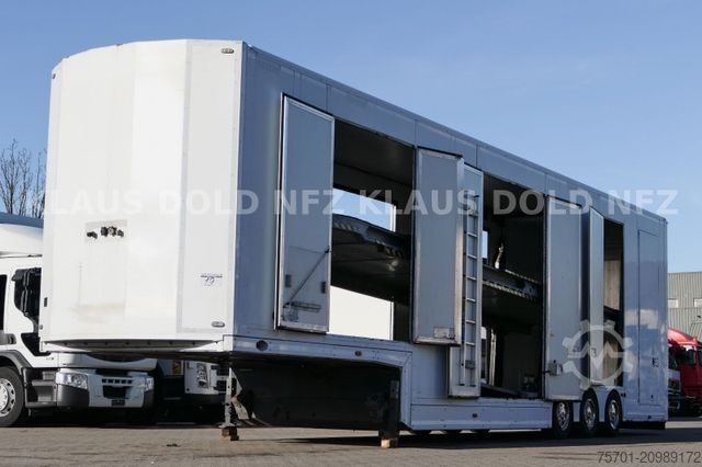 Car carrying semitrailer KÄSSBOHRER SP 9-16 geschlossener Autotransporter