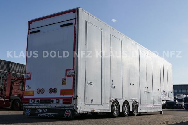Car carrying semitrailer KÄSSBOHRER SP 9-16 geschlossener Autotransporter