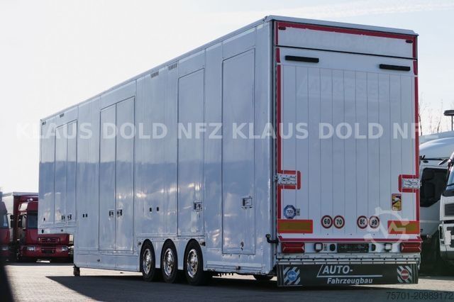 Car carrying semitrailer KÄSSBOHRER SP 9-16 geschlossener Autotransporter