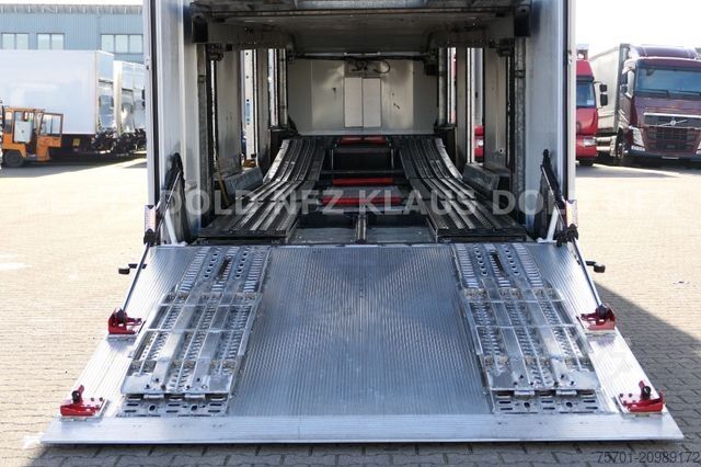 Car carrying semitrailer KÄSSBOHRER SP 9-16 geschlossener Autotransporter