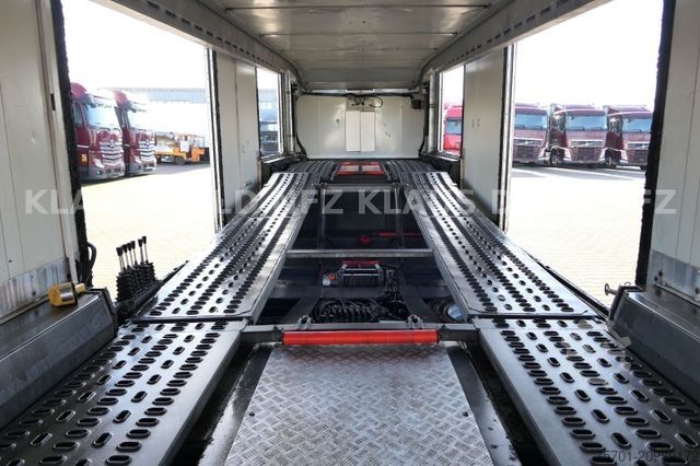 Car carrying semitrailer KÄSSBOHRER SP 9-16 geschlossener Autotransporter