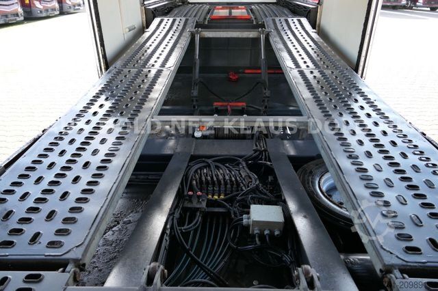 Car carrying semitrailer KÄSSBOHRER SP 9-16 geschlossener Autotransporter