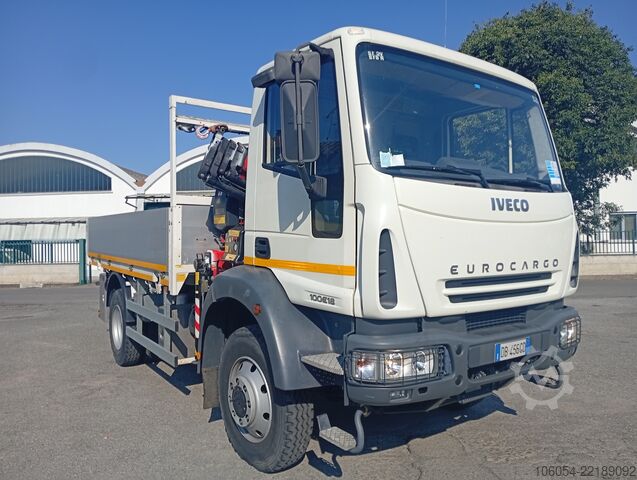 LKW mit Kofferaufbau Iveco eurocargo 100e18