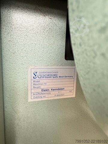 Bandsäge Zimmereimaschinen Schneider Bansäge