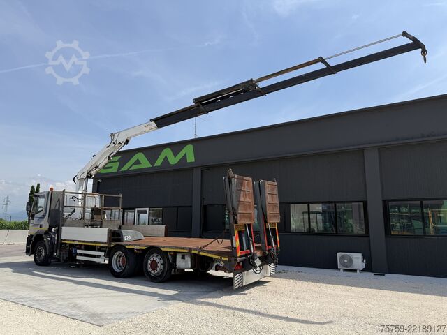 Autokran Iveco Eurotech 240E42 Pritsche mit Rampen+Kran
