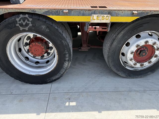 Autokran Iveco Eurotech 240E42 Pritsche mit Rampen+Kran
