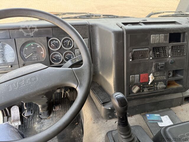 Autokran Iveco Eurotech 240E42 Pritsche mit Rampen+Kran
