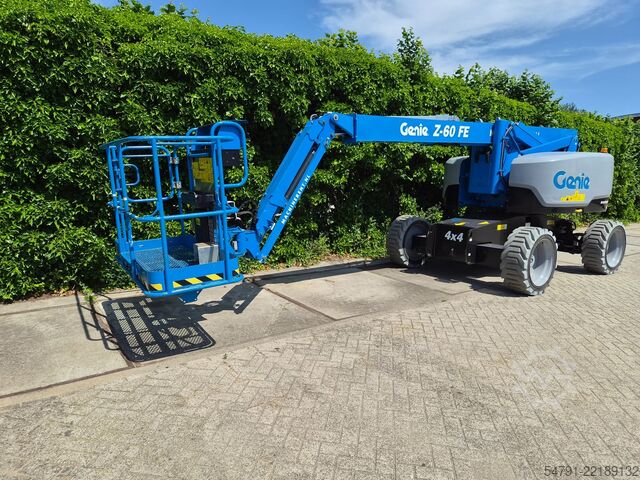 Articulated boom lift Genie Z-60 FE