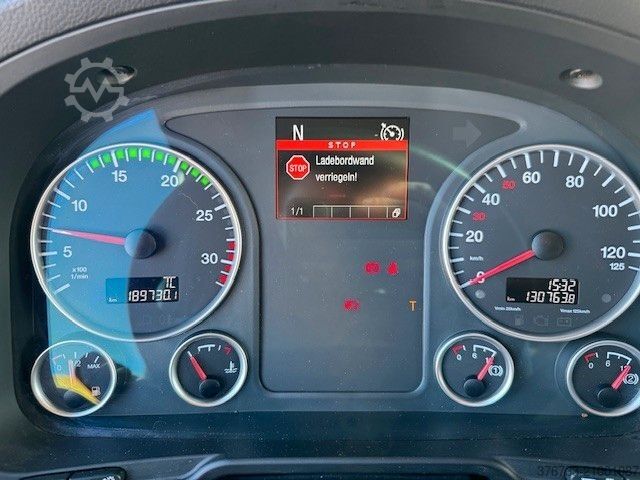 Flatbed truck with tarp MAN TGL 8.220 4x2 BL ¤6D 8,6to. Schalter A/C LBW