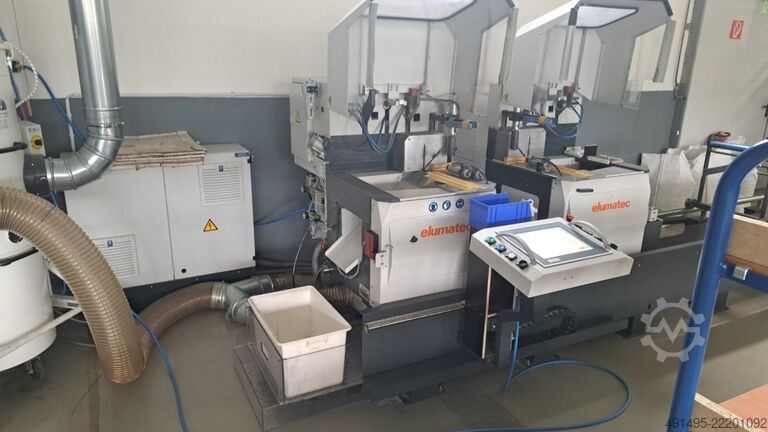Double mitre saw for PVC and aluminium ELUMATEC DG 142 / E580 / 1