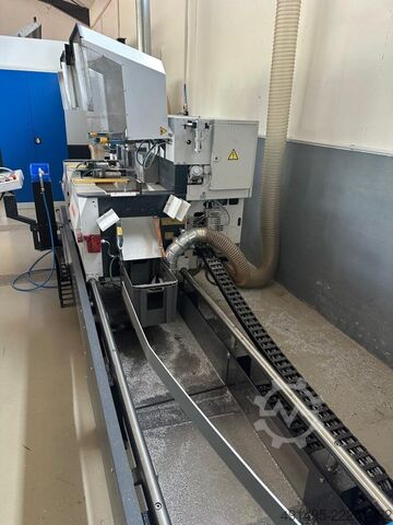 Double mitre saw for PVC and aluminium ELUMATEC DG 142 / E580 / 1