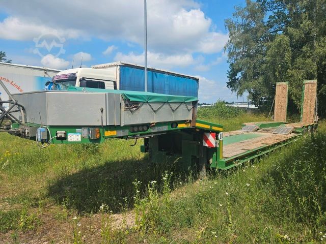 Low loader semitrailer Goldhofer STZ-tl3-34/80  +* FUNH* 3x Lenk  50 t