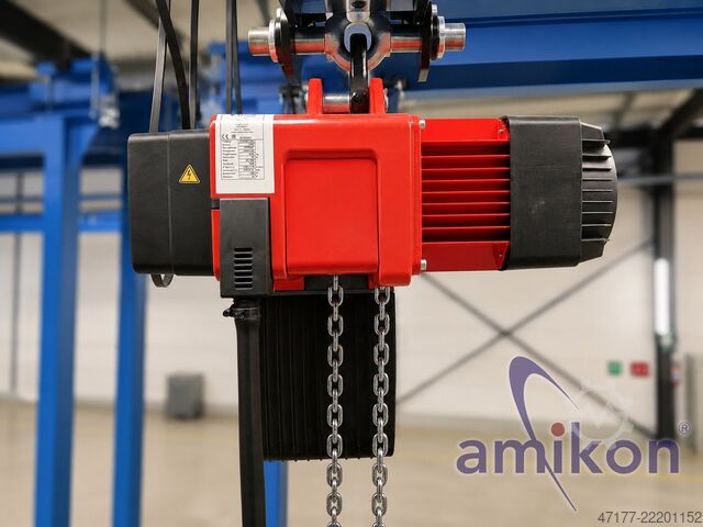 Zweischienenportal Elektrokettenzug Vetter P300 Portalkran 1,6t Krananlage