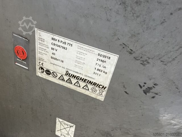 Elektro 4 Rad-Stapler Jungheinrich EFGS30