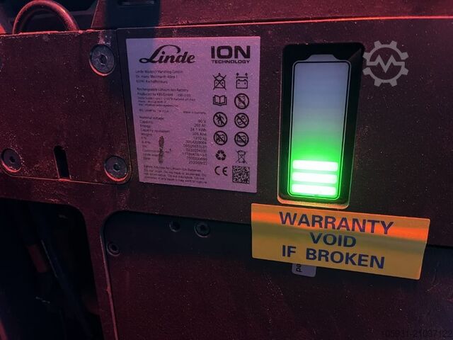 Elektro 4 Rad-Stapler Linde E25-01