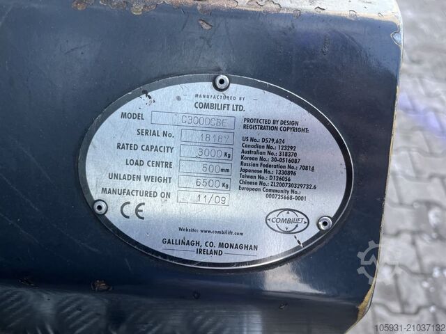 Vierwege Frontstapler Combilift C3000CBE