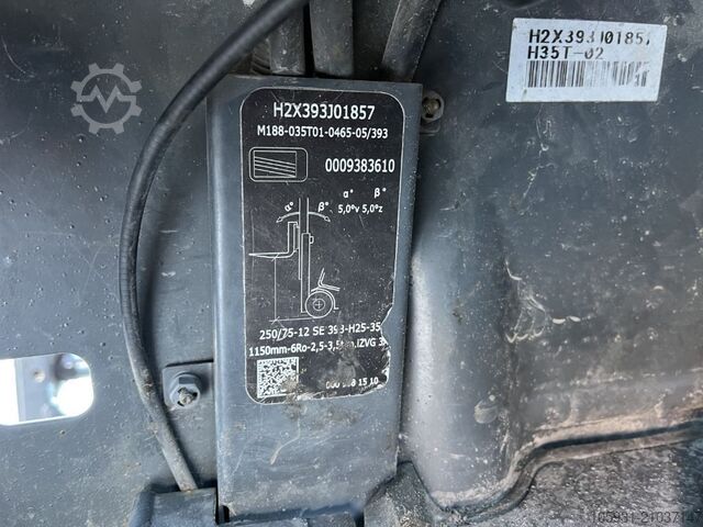 Treibgasstapler Linde H35T-02