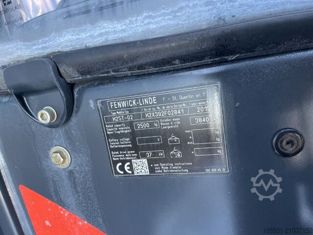 Treibgasstapler Linde H25T-02