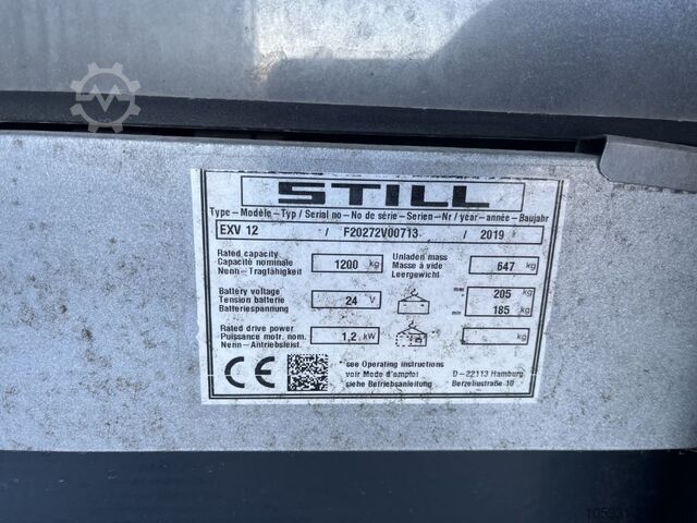 Deichselstapler Still EXV12