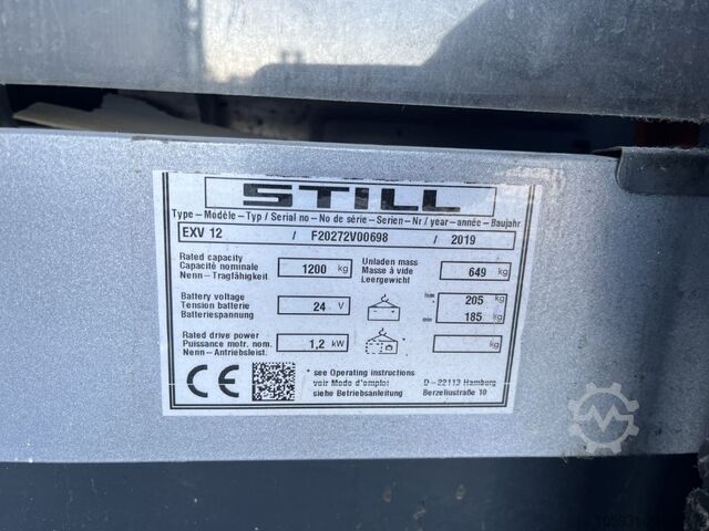 Deichselstapler Still EXV12