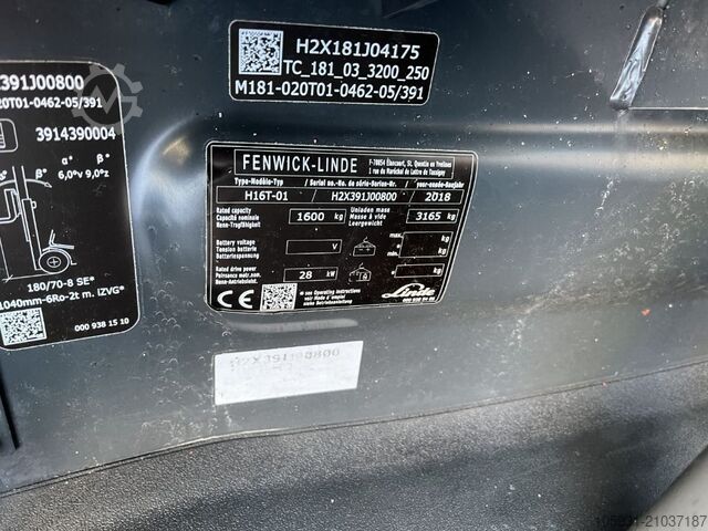 LPG Forklifts Linde H16T-01