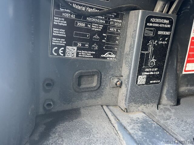 Treibgasstapler Linde H35T-02